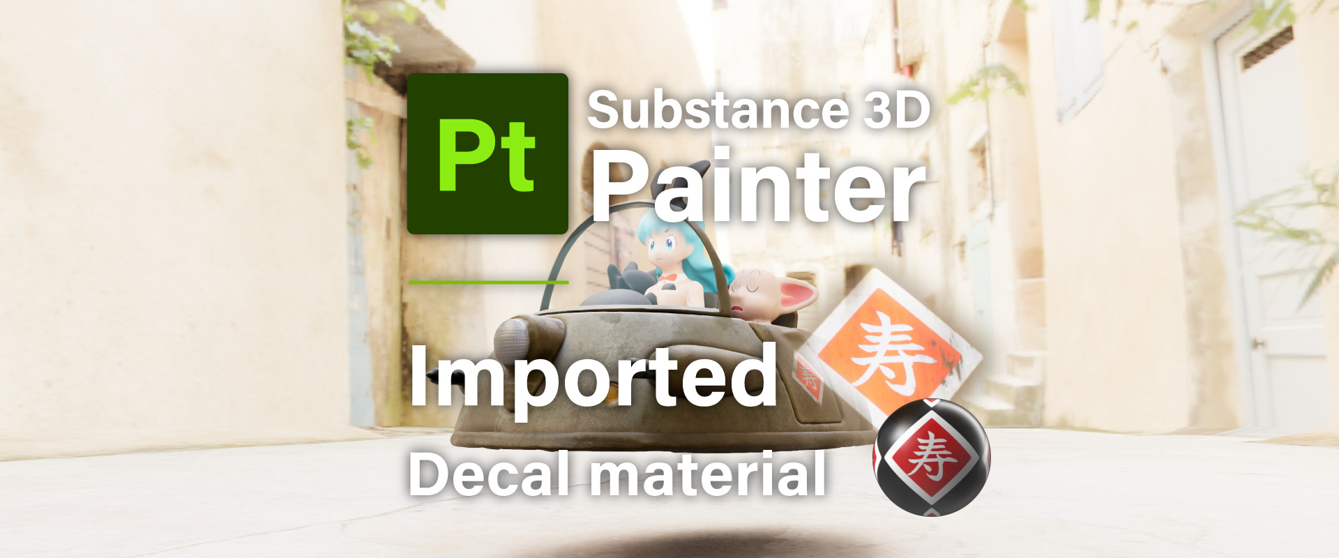 [ Substance 3D Painter ] How to set up imported materials