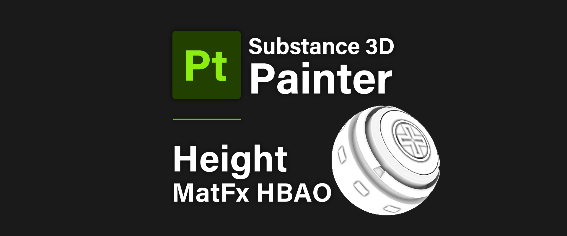 [ Substance 3D Painter ] ハイトマップの追加と調整方法