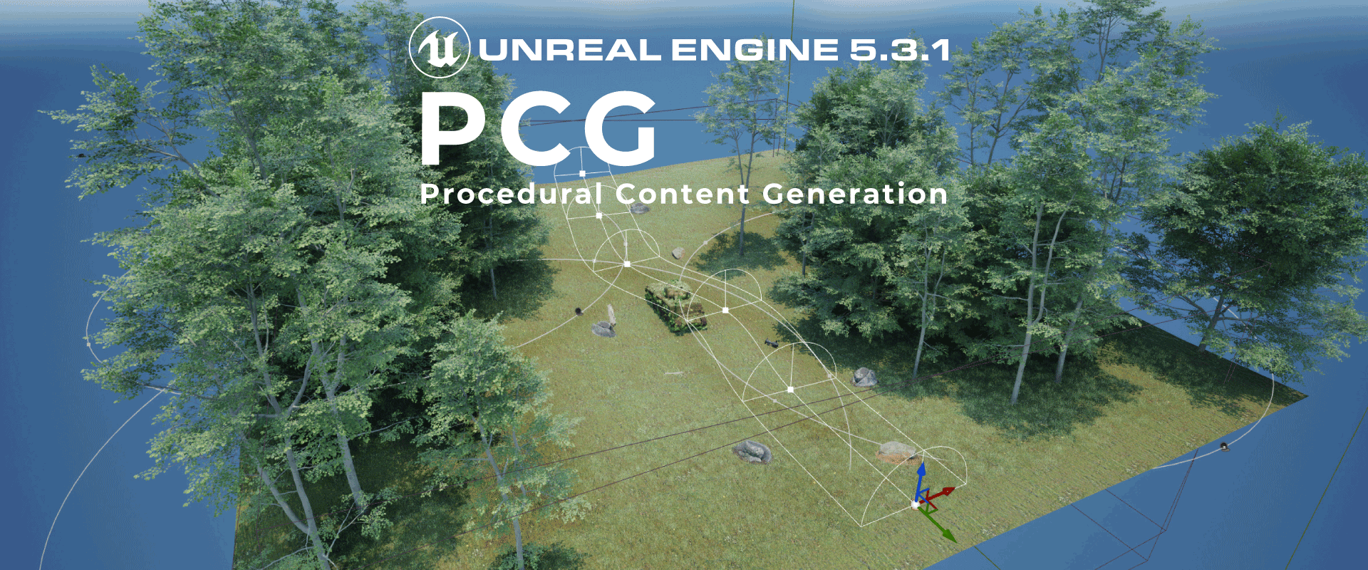 [ Unreal Engine 5.3.1 ] Procedural Content Generation (PCG) の使用方法について